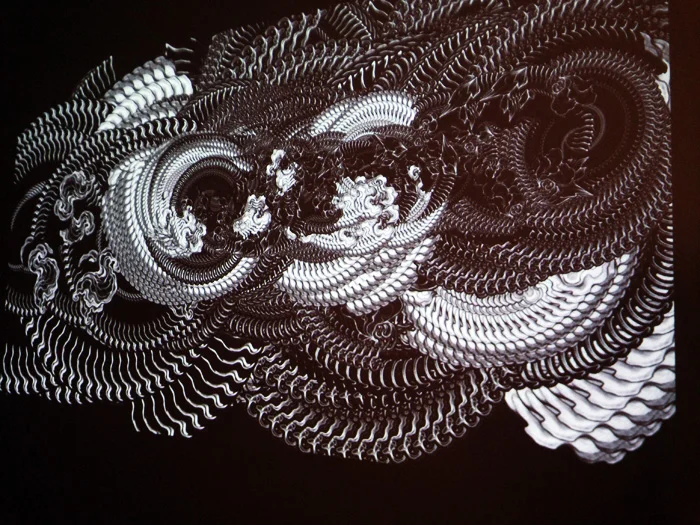 And a view of the projection in CAC.