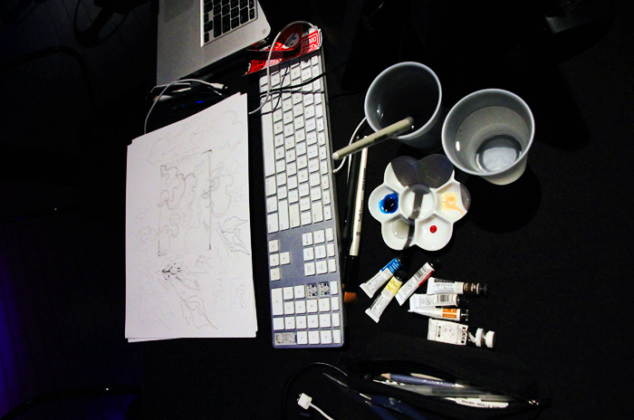 Analog meets digital.