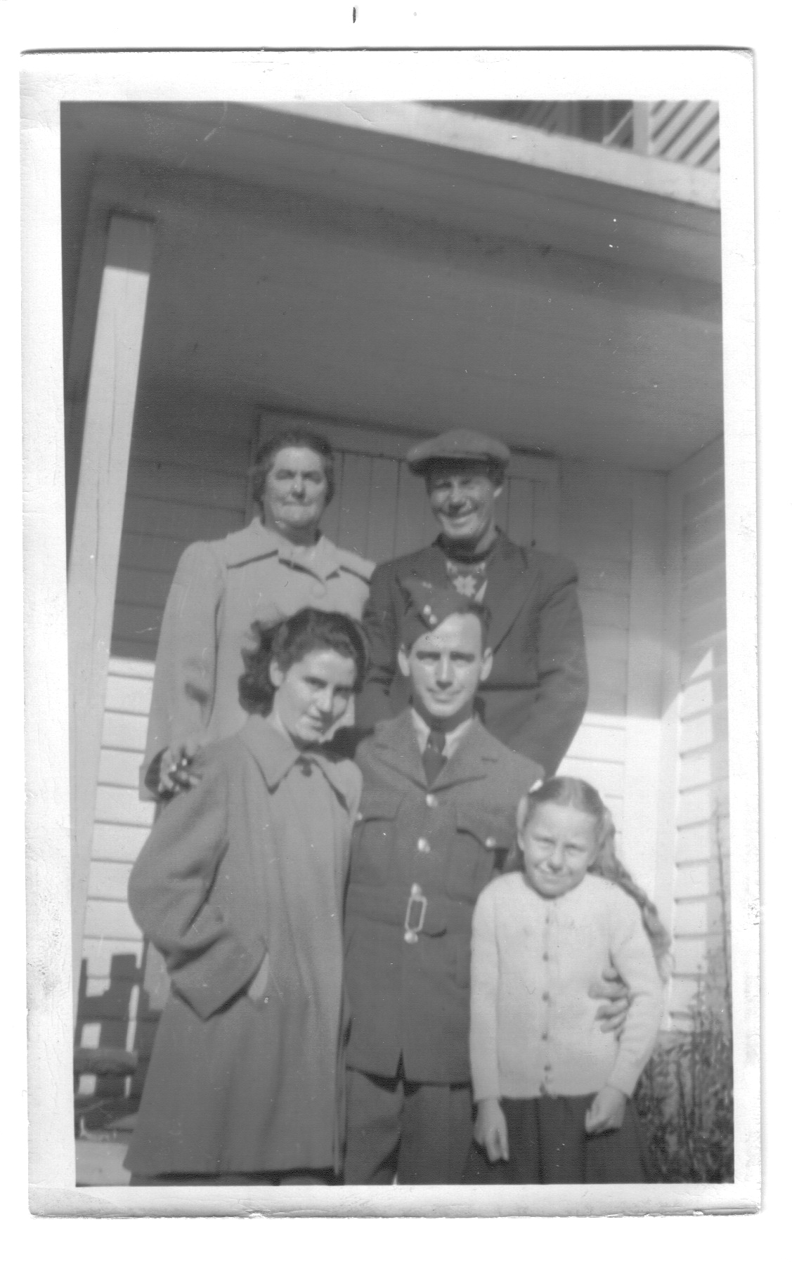 Newfoundland - Gertrude, Ambrose, Zilda, Russell, Gloria Sulley in Main Brook.jpg