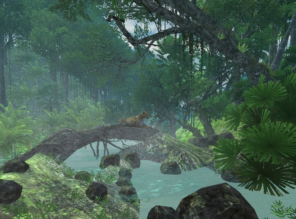 A game that the company Alchemy Learning is developing that takes place in the Amazon River.