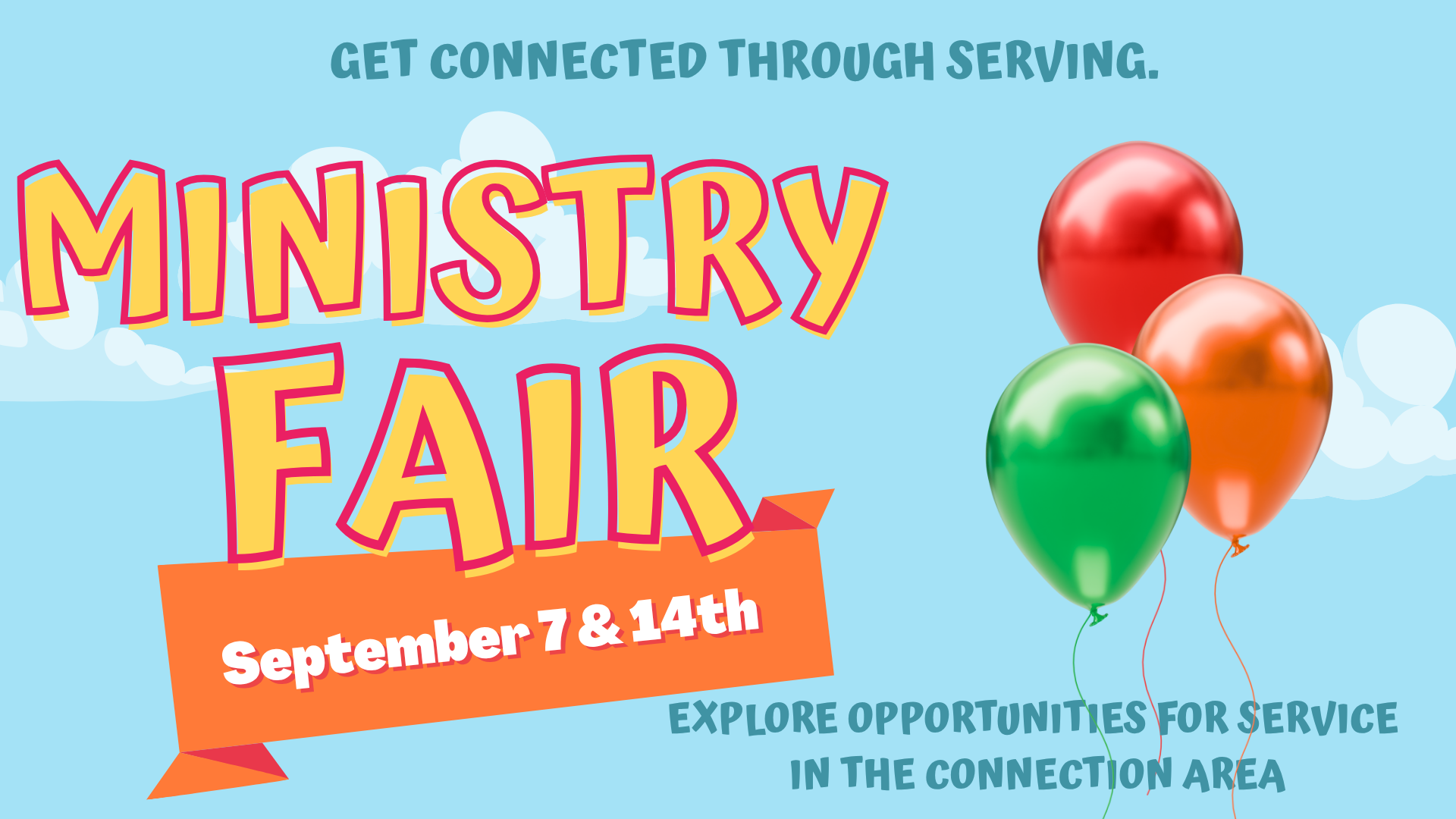 Bright Blue Red Yellow Illustration Holiday County Fair Announcement Banner.png