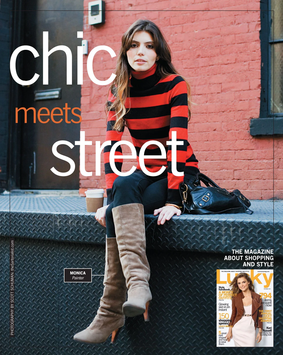 Lucky Magazine Fullpage Ad
