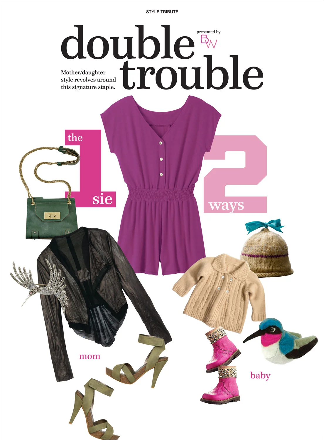 Advertorial Parody for a Baby Shower