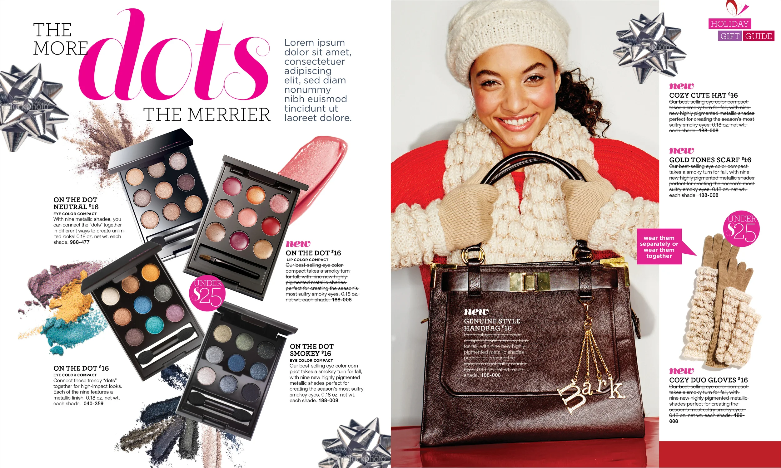 Spread for Avon mark. Magalog