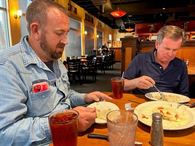 Chris and Bill Eating.jpeg