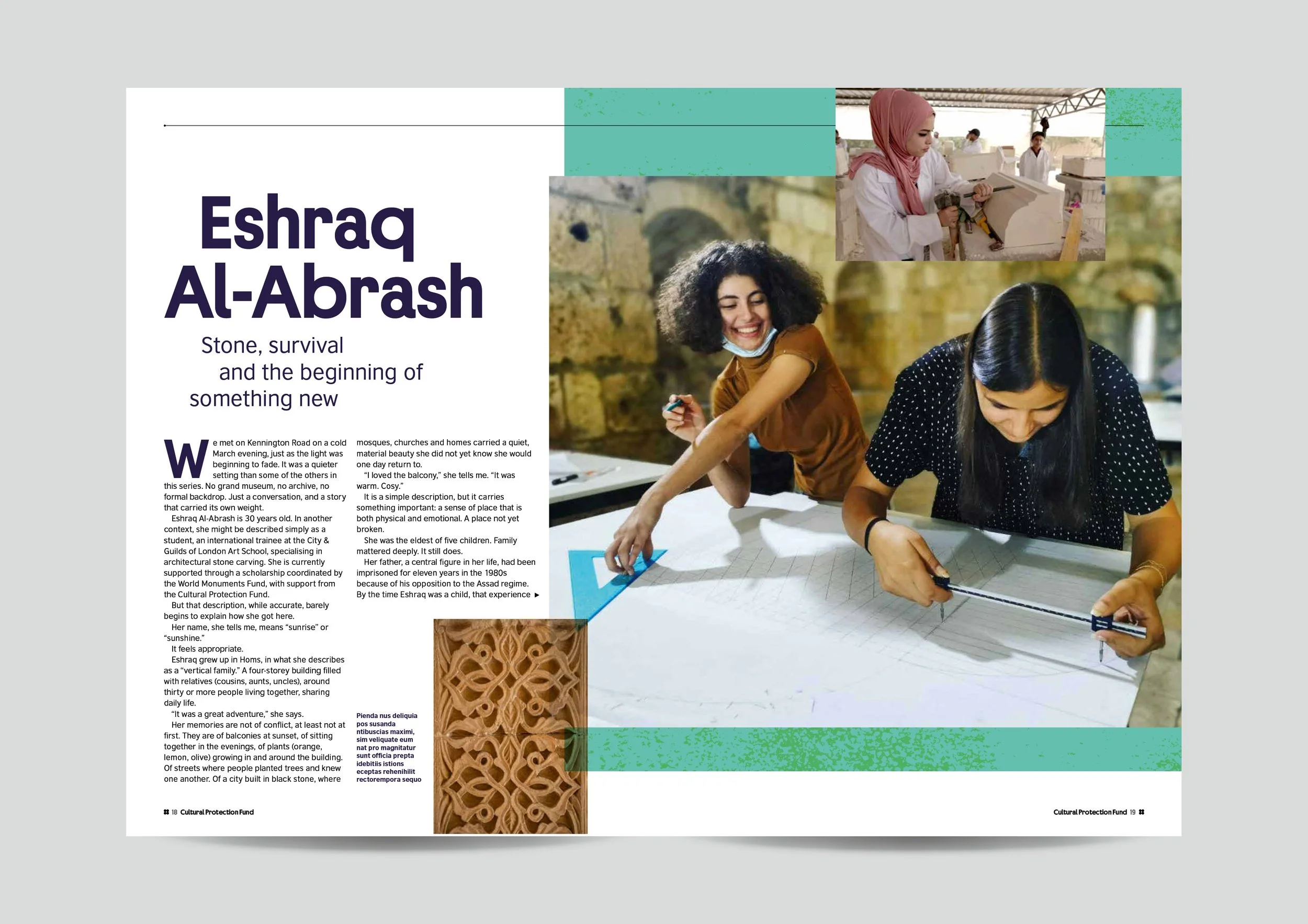 Cultural Protection Fund brochure for the British Council
