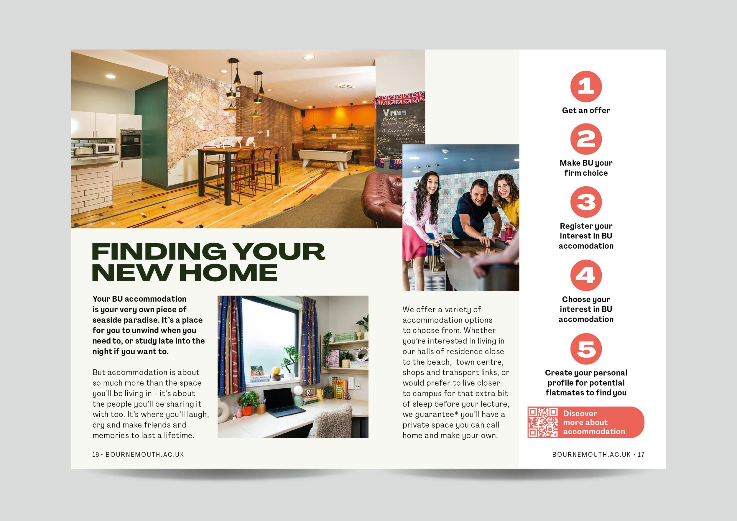 Student brochure for Bournemouth University