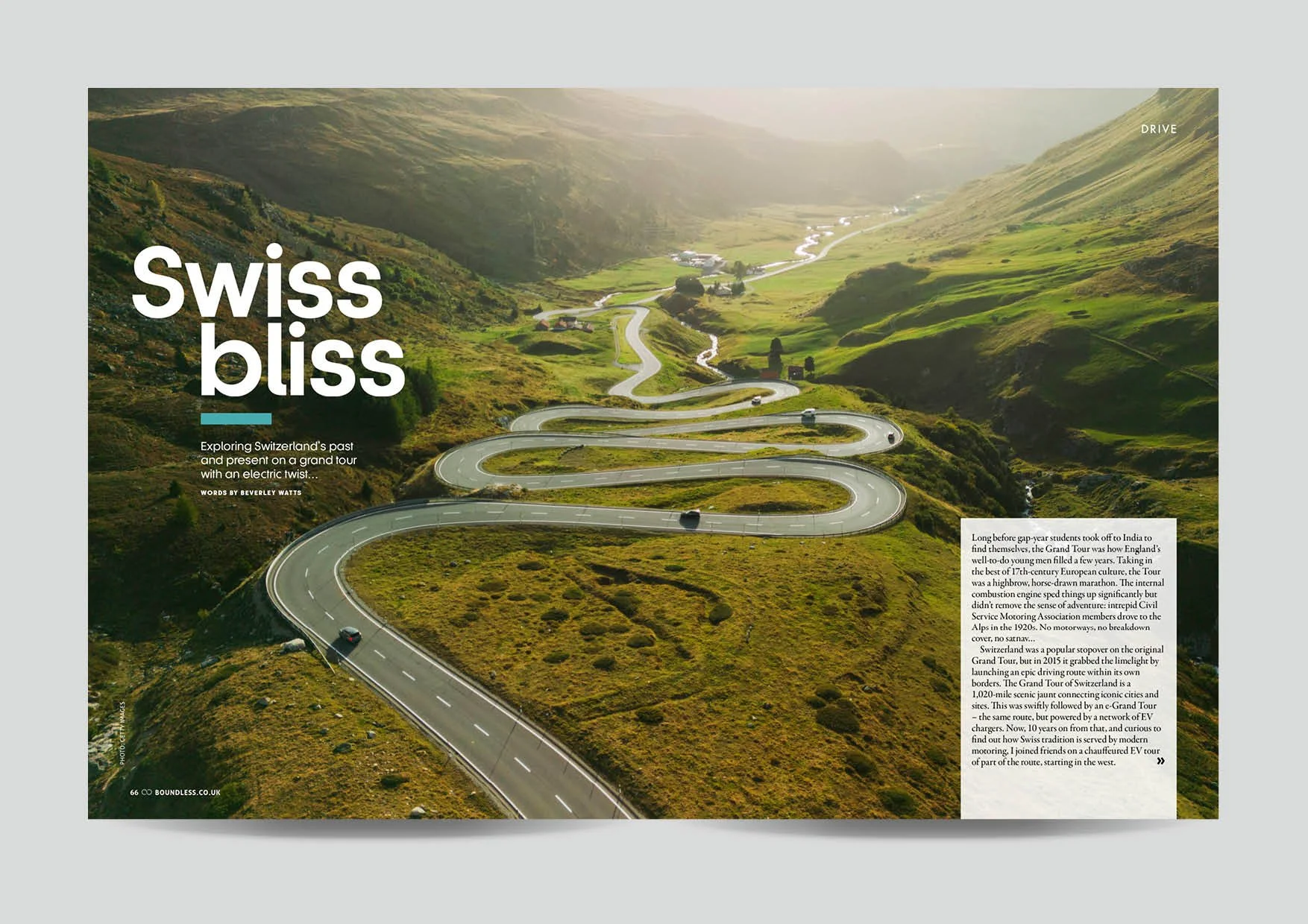 Boundless magazine editorial pages