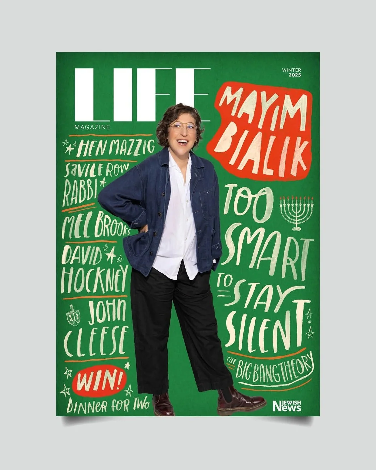 Jewish News Life magazine cover