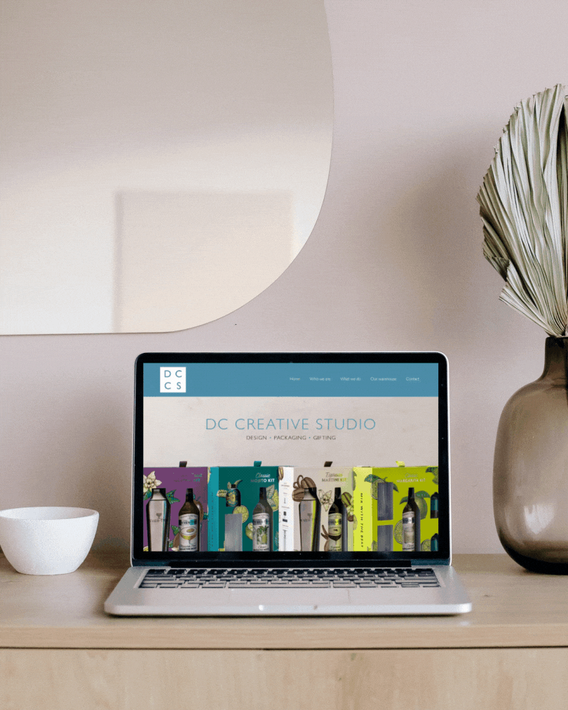 Website design for a Devon creative studio