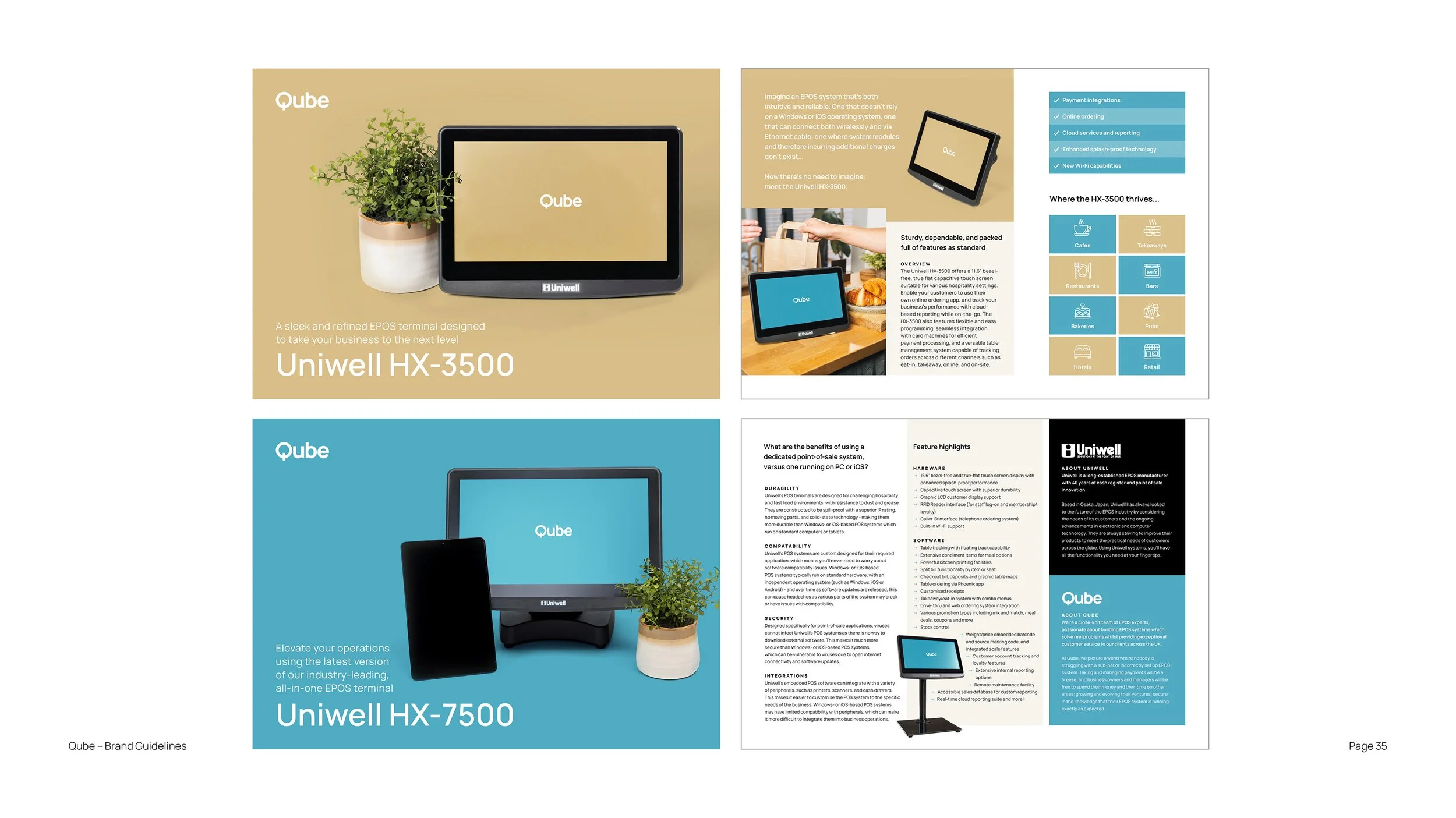 Brand Identity for Qube EPOS