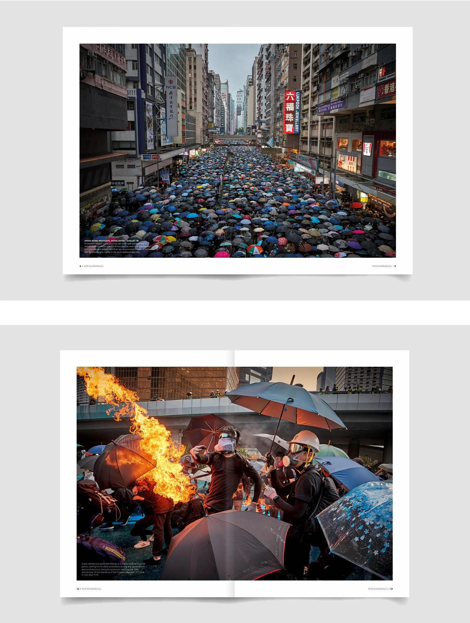 Photography Book design for an independent photographer 