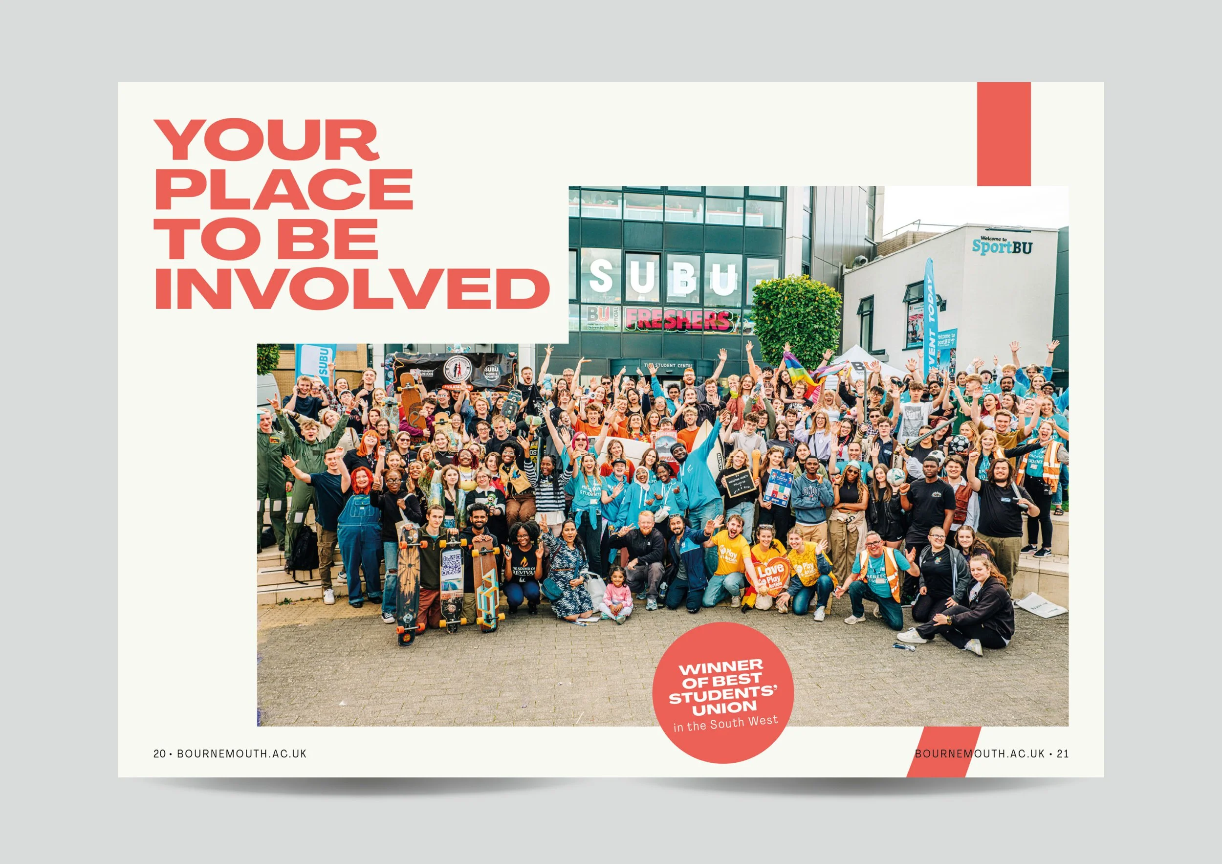 Student brochure for Bournemouth University