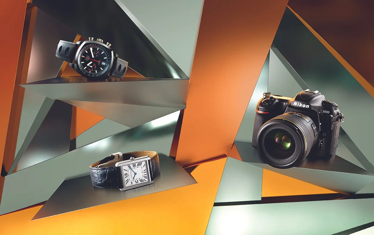 Gadget photoshoot for the Professional Footballers Association magazine