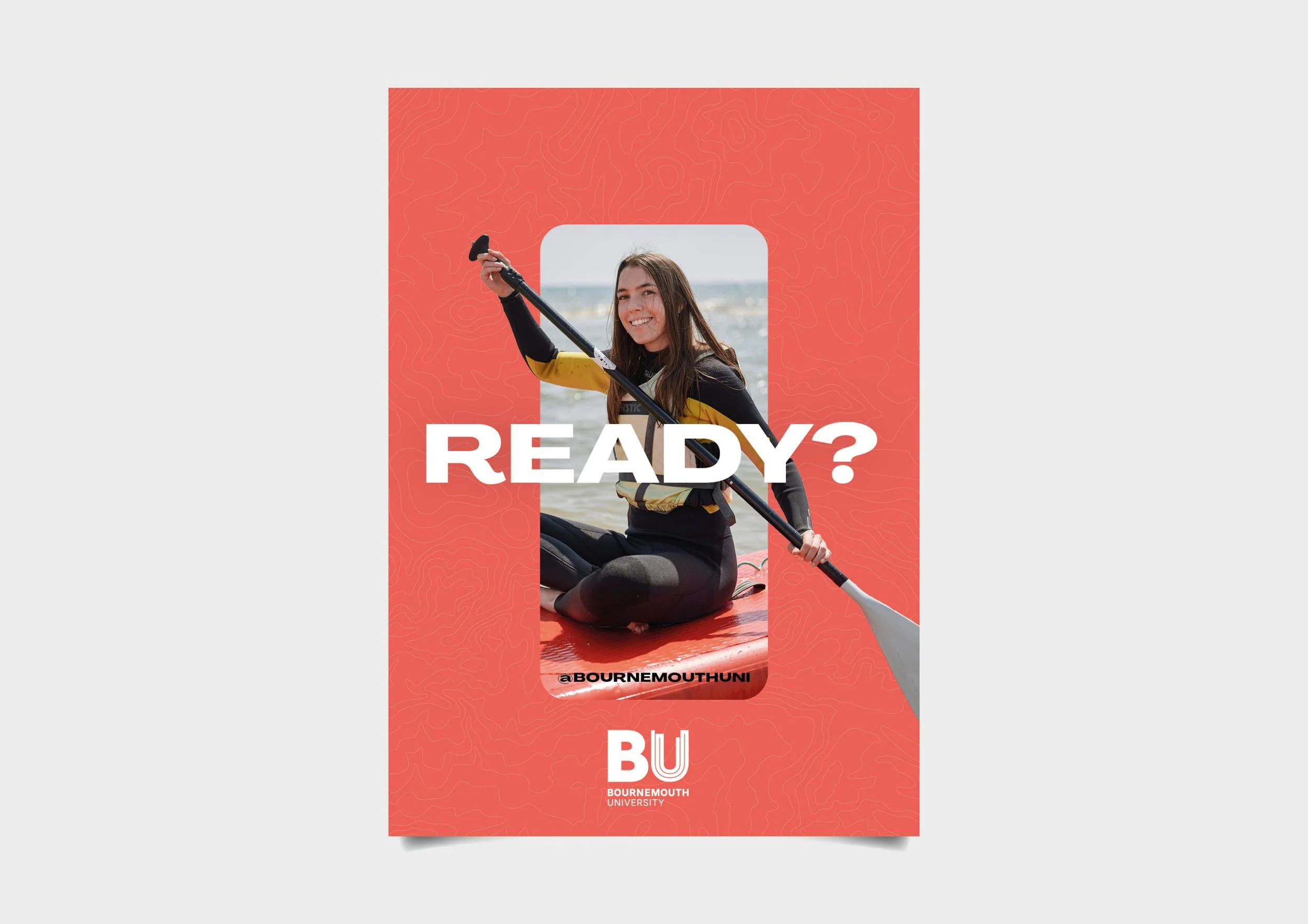 Student brochure cover for Bournemouth University