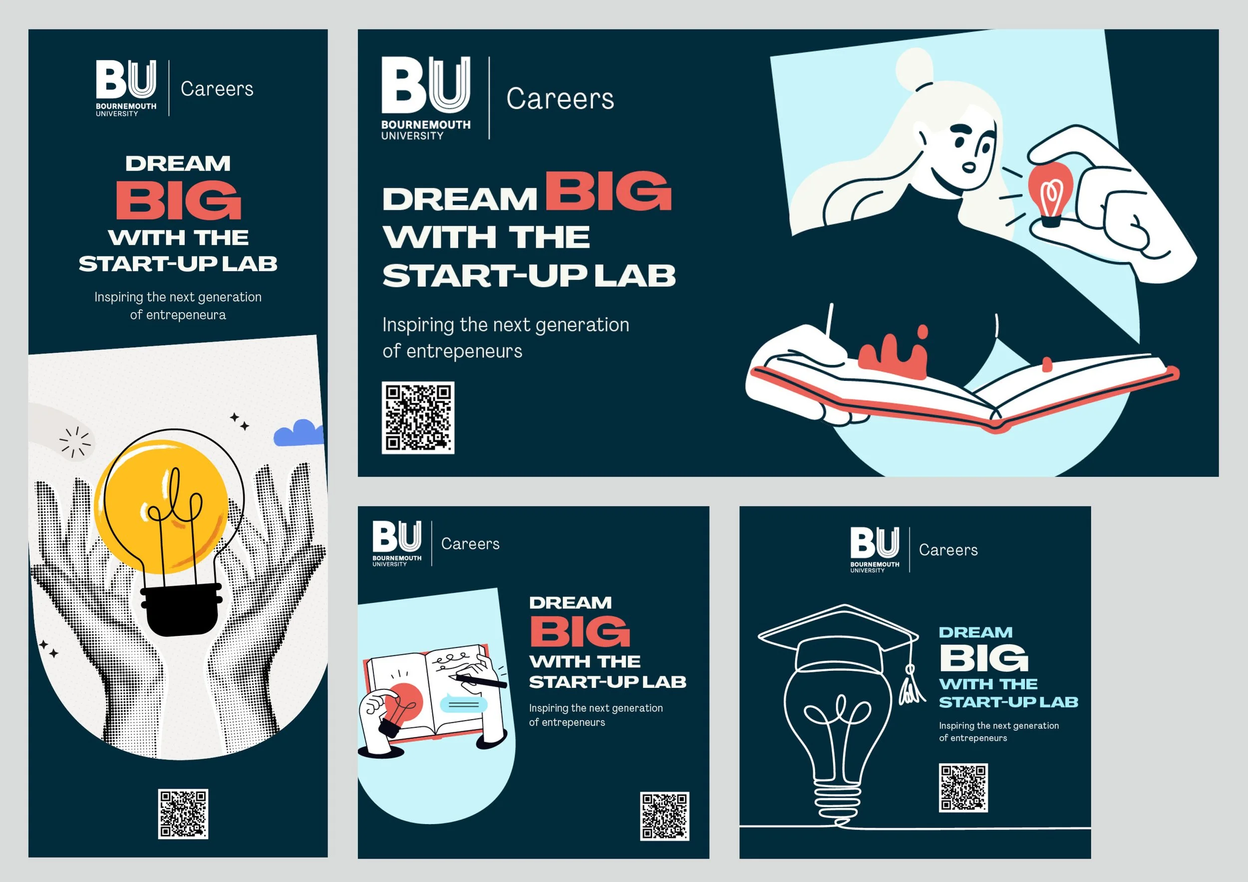 Social Media assets for Bournemouth University