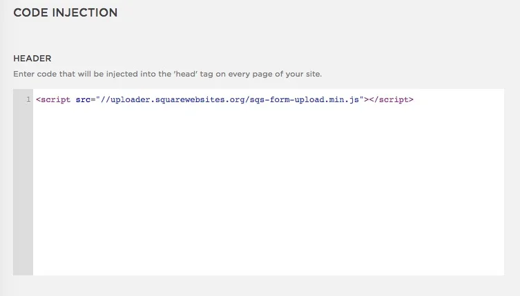 SquarespaceWebsites Uploader - Header Injection