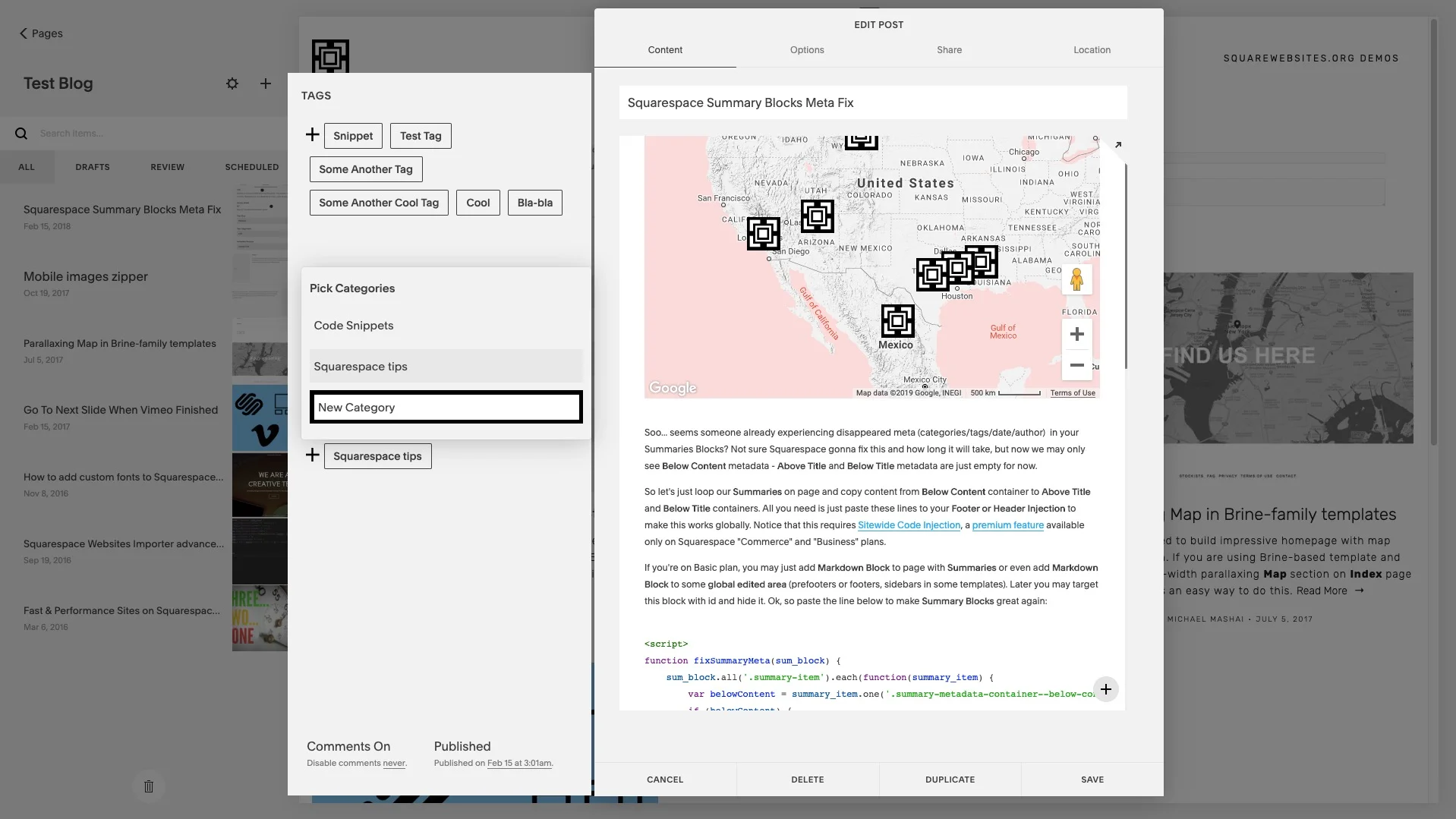 Categories:Tags With Tweaks