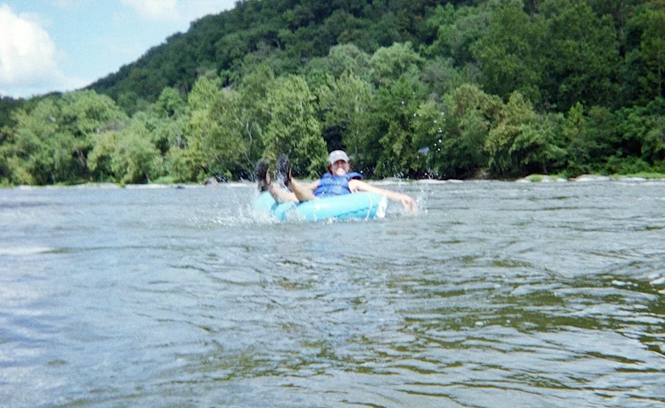 Yay to off-season tubing!!