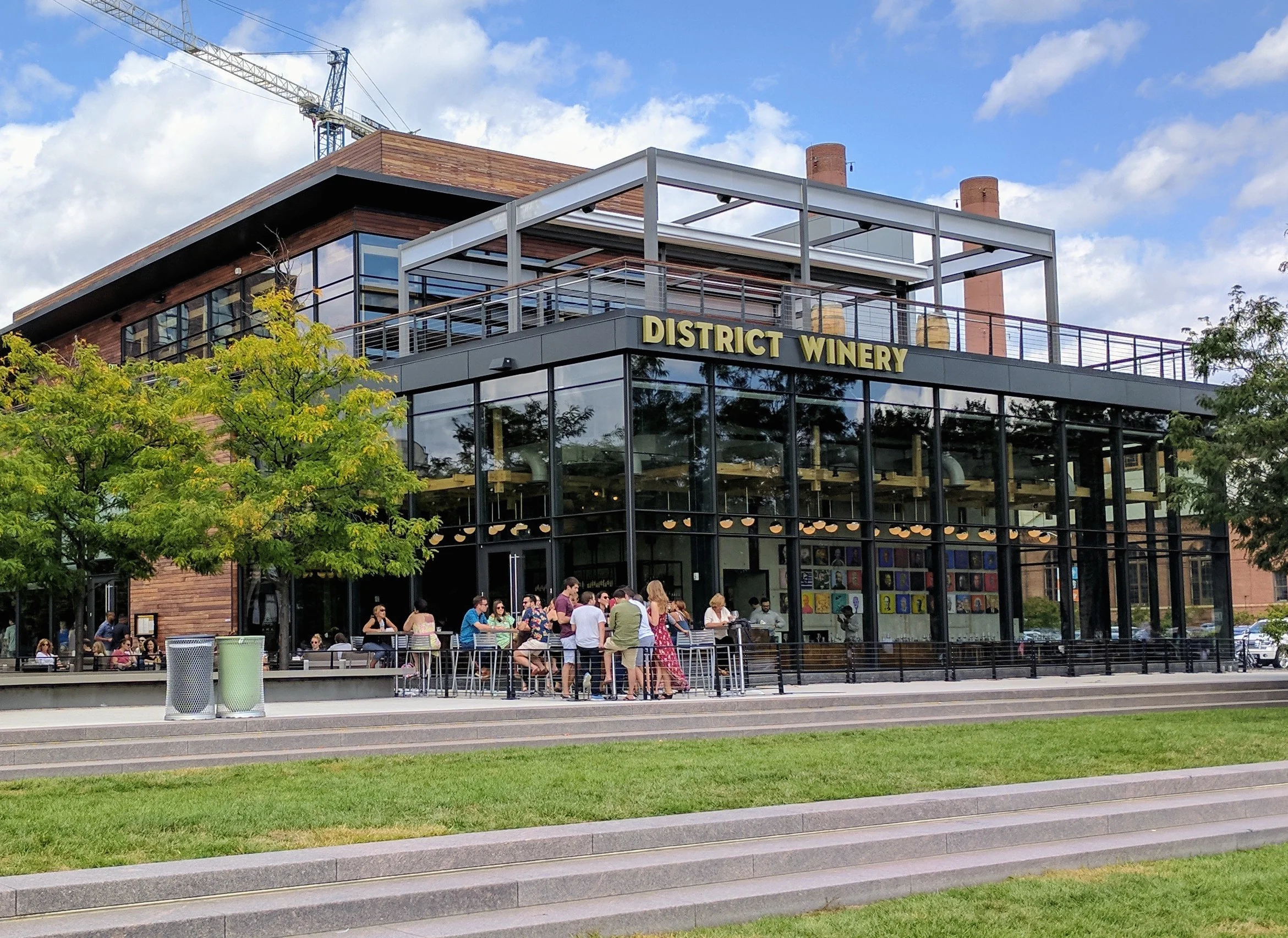 Drinking and Dining at District Winery