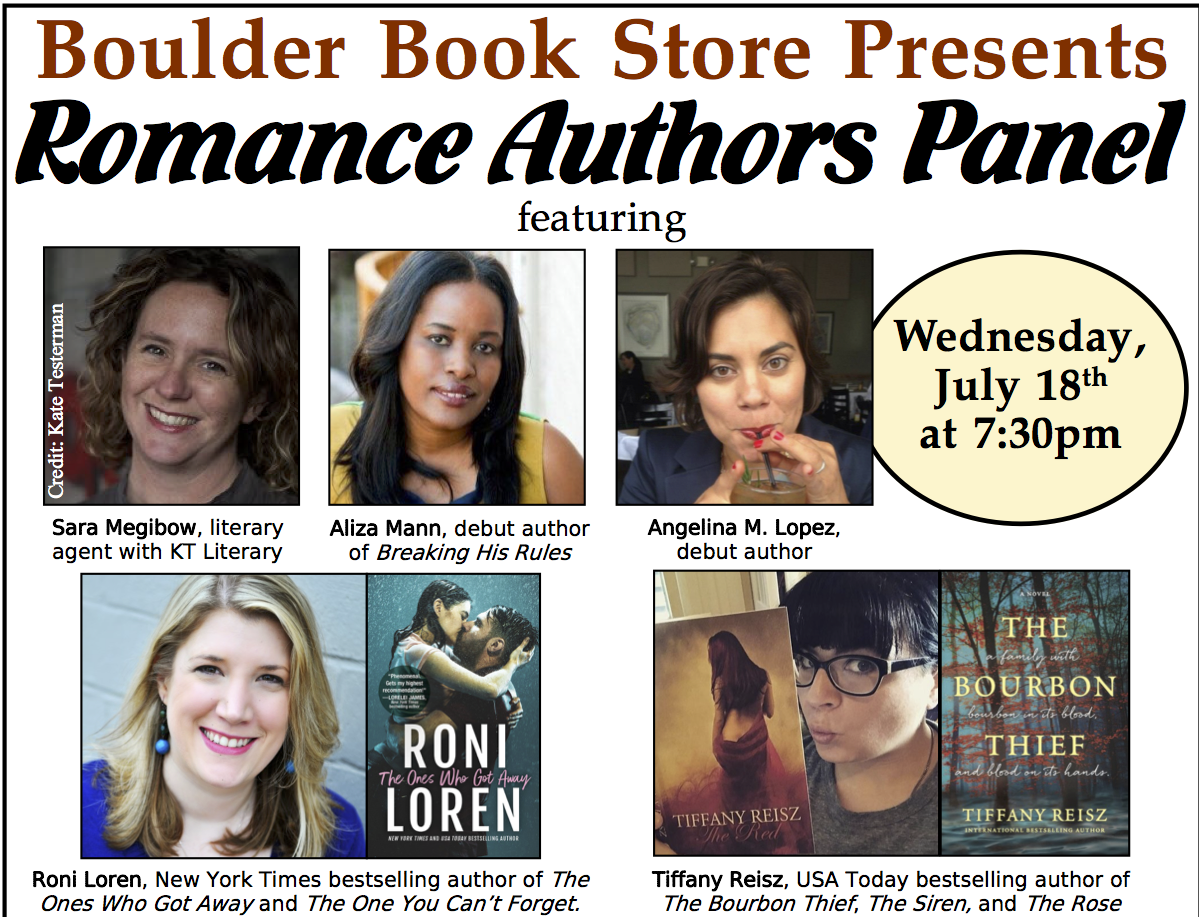 Come See Me in Boulder at My First Book Store Event