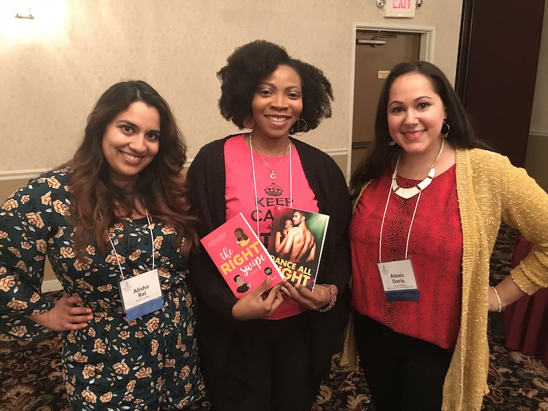 Alisha Rai, Gigi Thomas and Alexis Daria