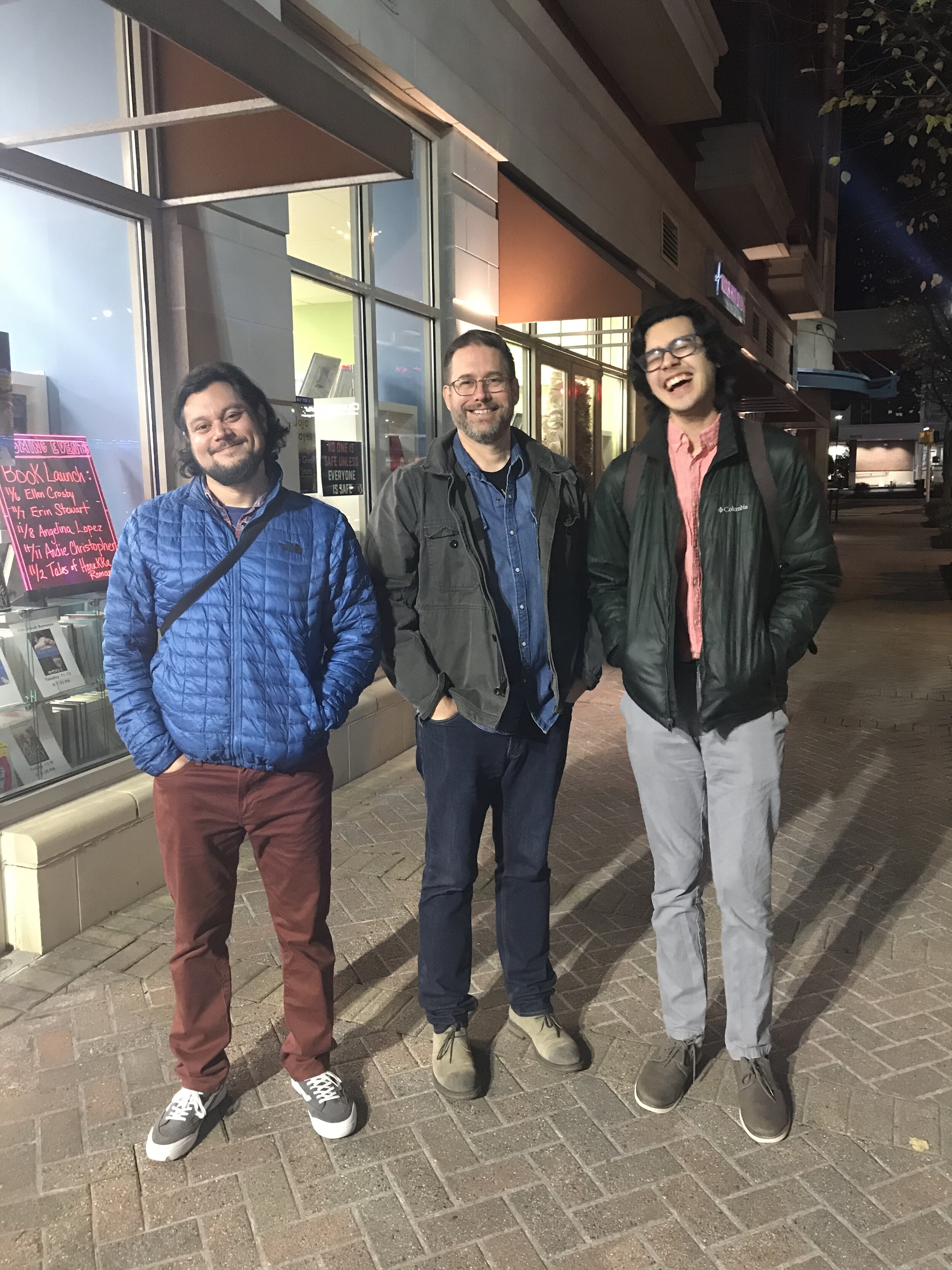 Angelina's brother, husband, and son. The handsome trifecta.