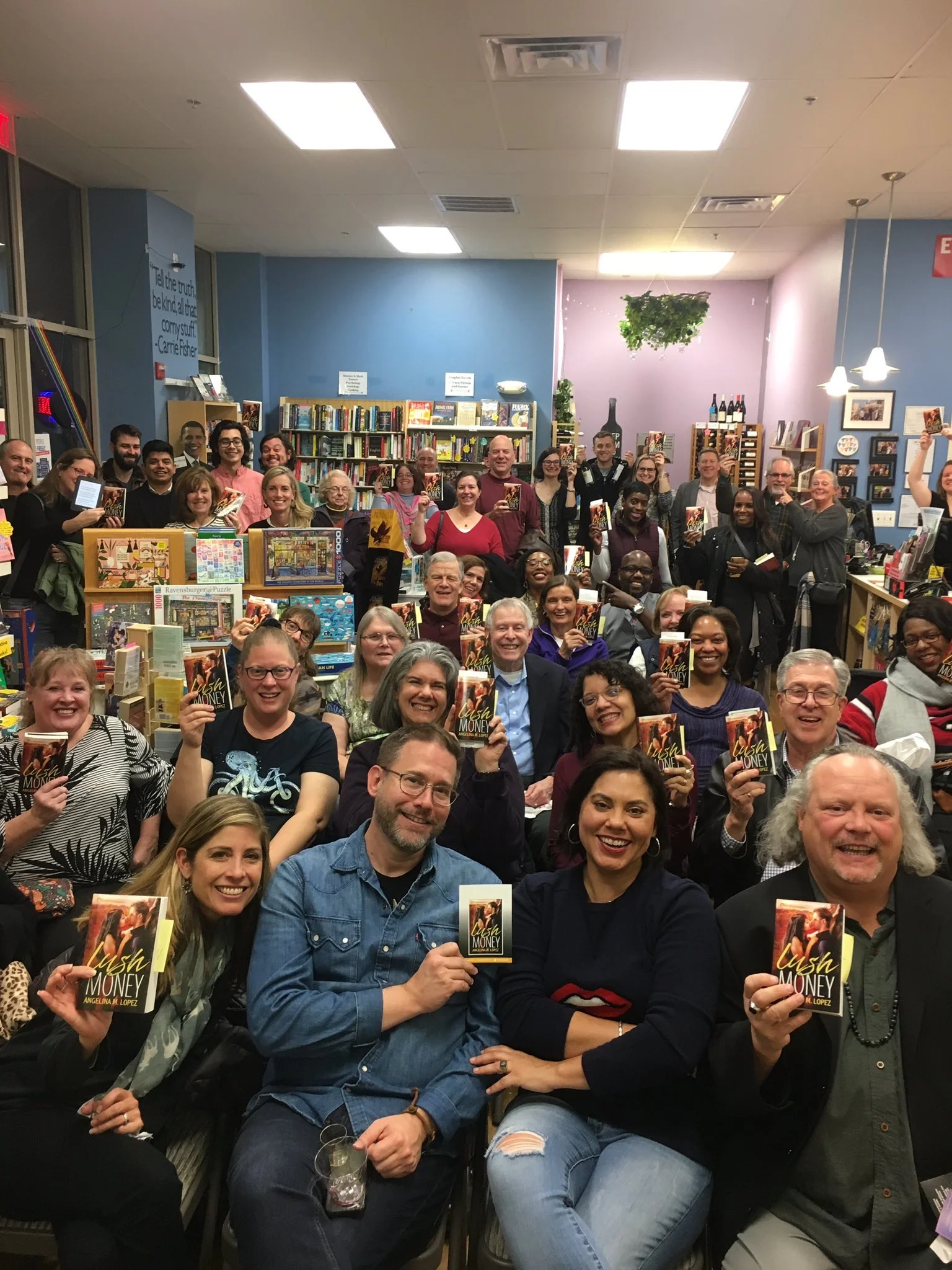 A Lifelong Dream Came True at LUSH MONEY Book Launch Party