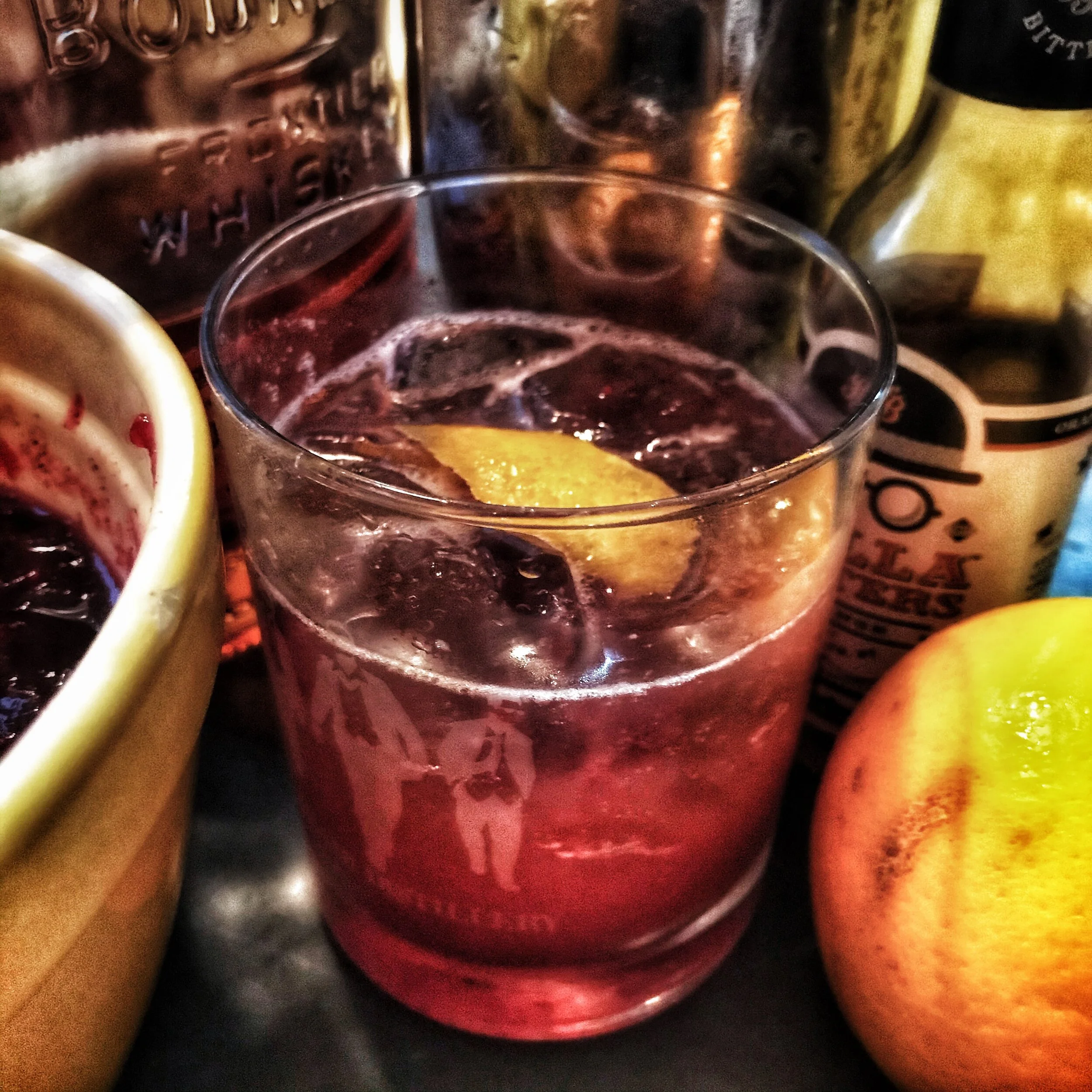 Cocktail Recipe: Cranberry Sauce Old Fashioned