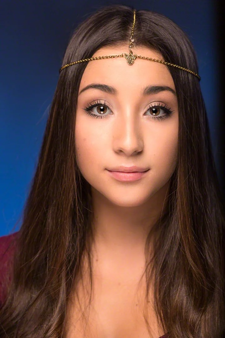 Fine Art Portrait of Girl with Ornate Headpiece