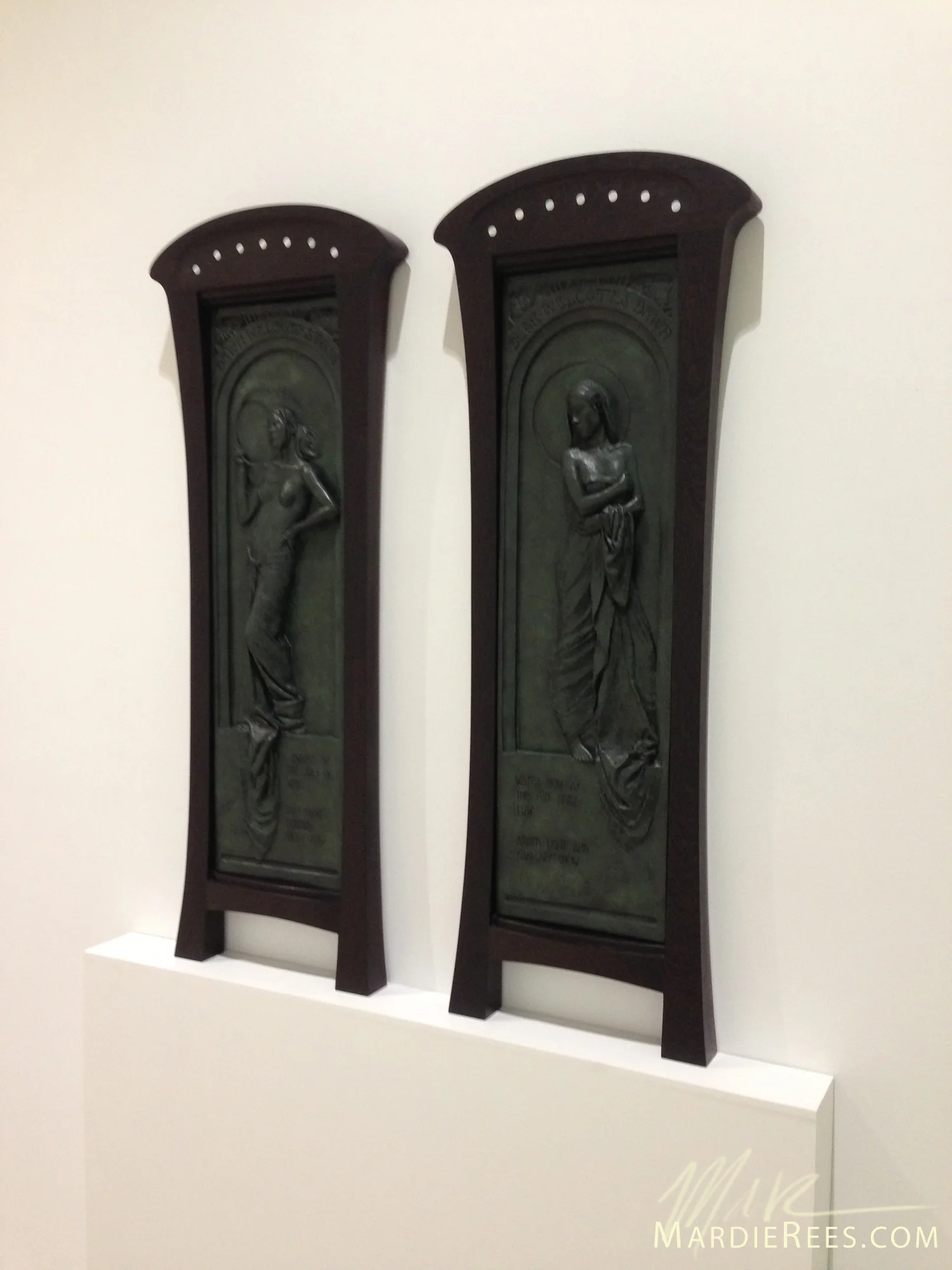 Dawn & Dusk on display at the Tampa Museum of Art in Tampa, Florida 