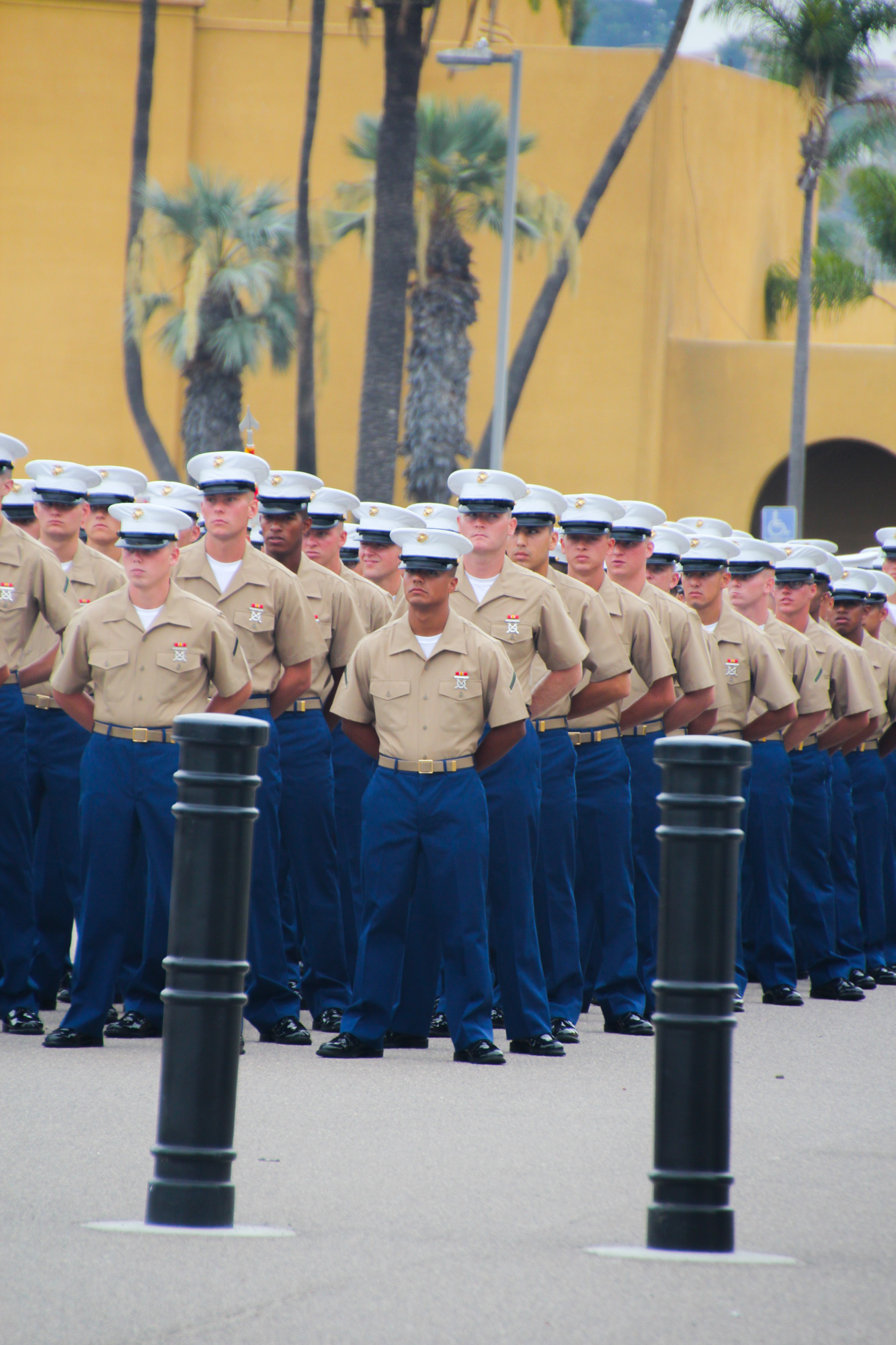 Marine Graduation Ceremony at MCRD