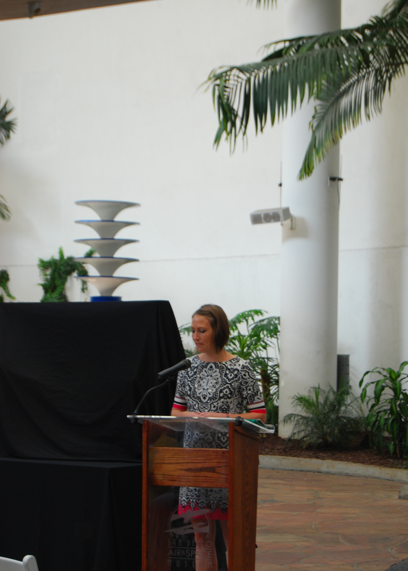 Mardie Rees speaking about the process