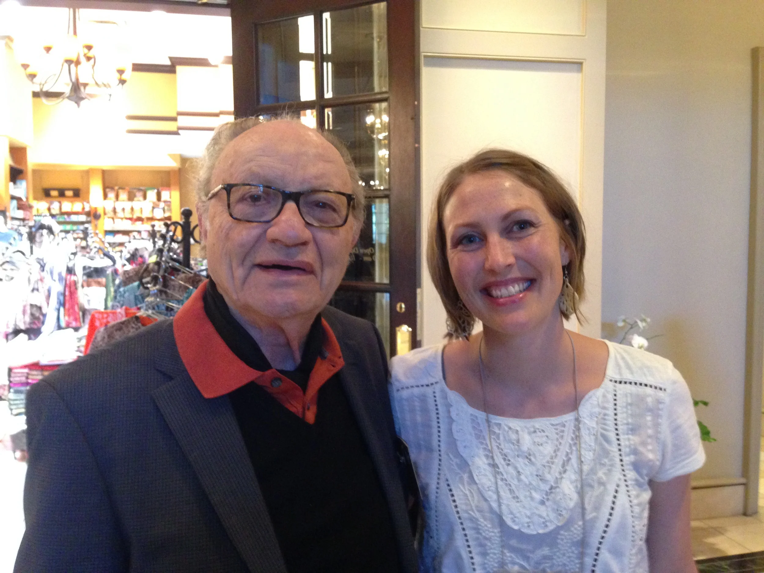 Photo-op with the renowned Bruno Lucchesi