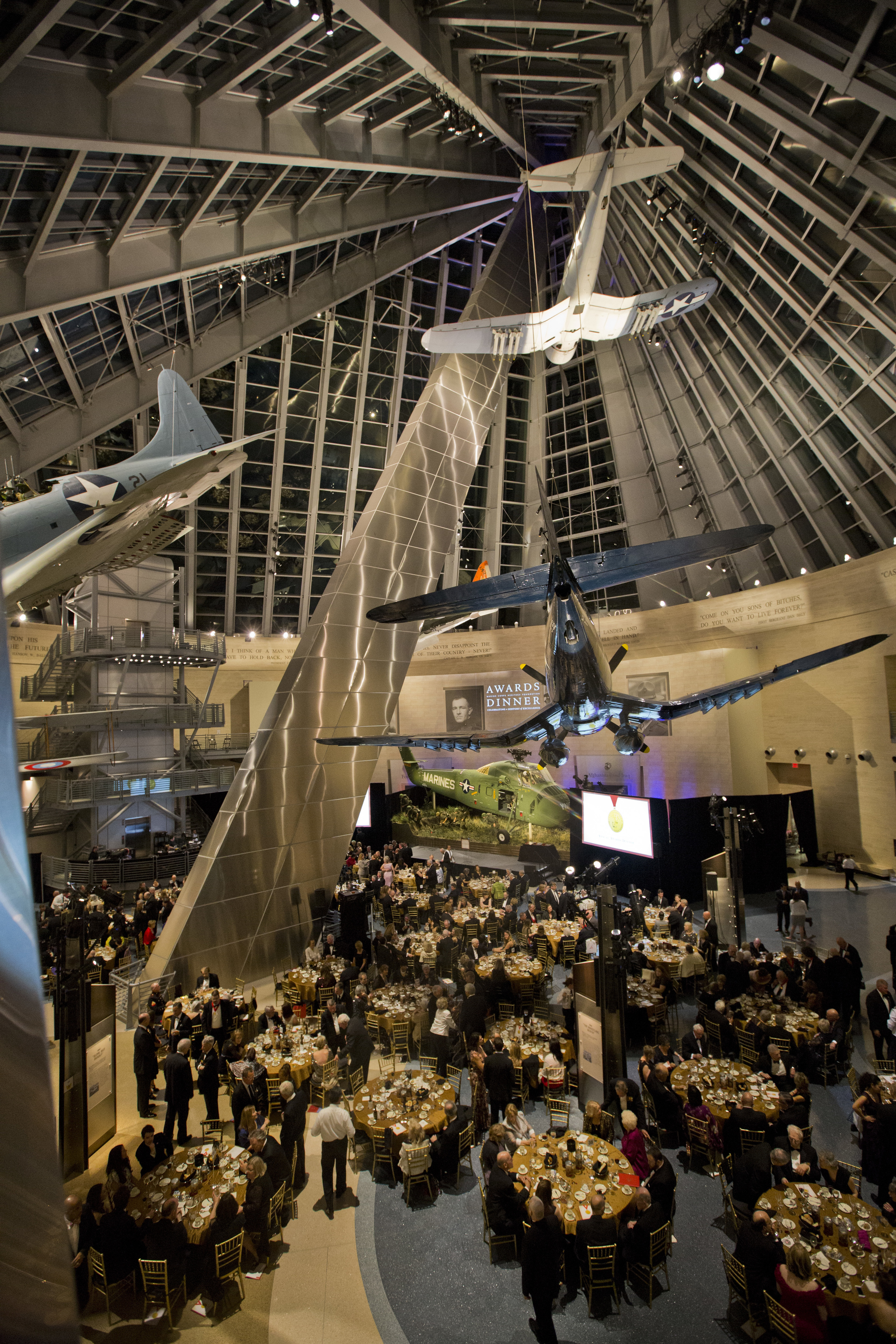  35th Annual Awards dinner at the National Museum of the Marine Corps 