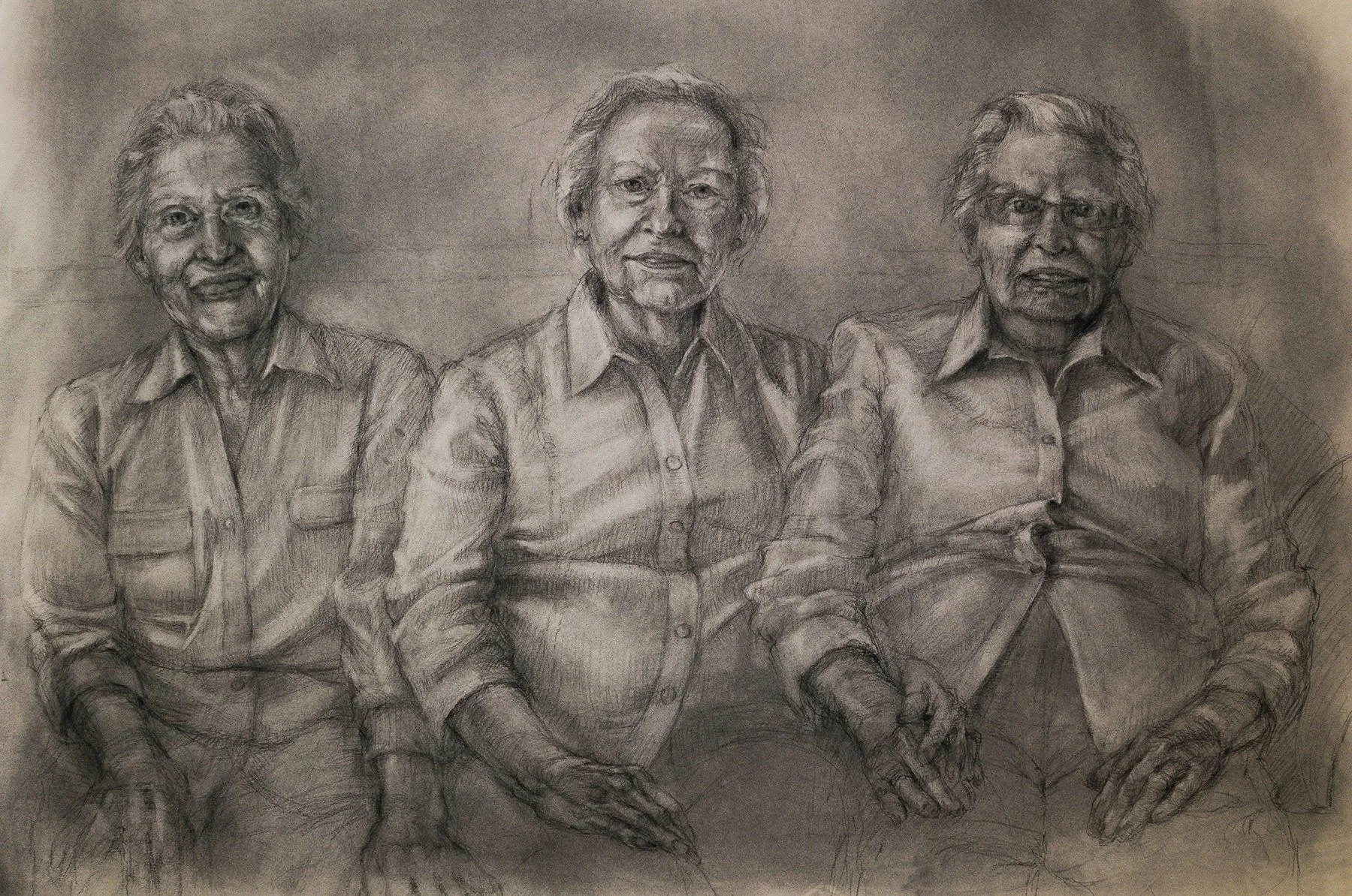 Three Sisters in their nineties