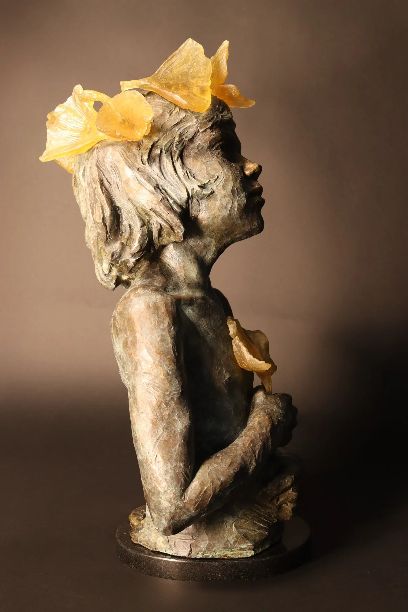 MardieRees_Mariposa_GlassBronzePortraitGingkoleaves--3.jpg
