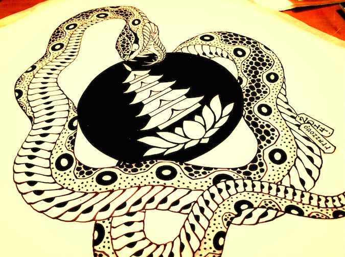 Drawing by Chris O'Donnell 2014
