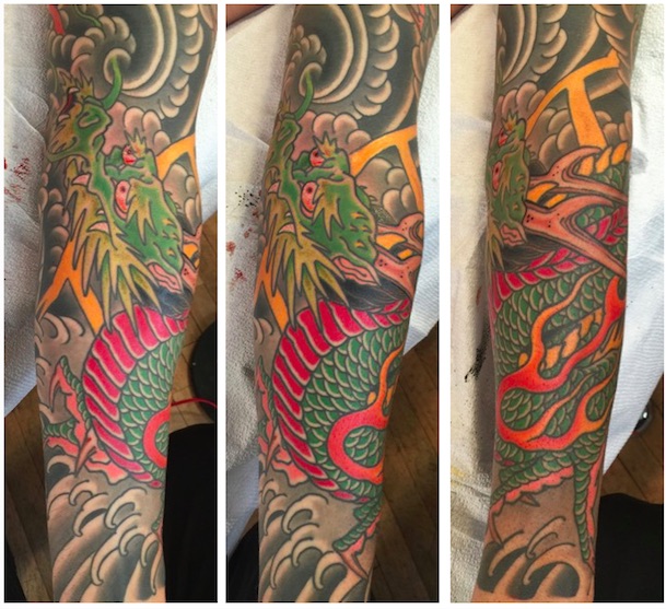 Tattoo by Chris O'Donnell 2015