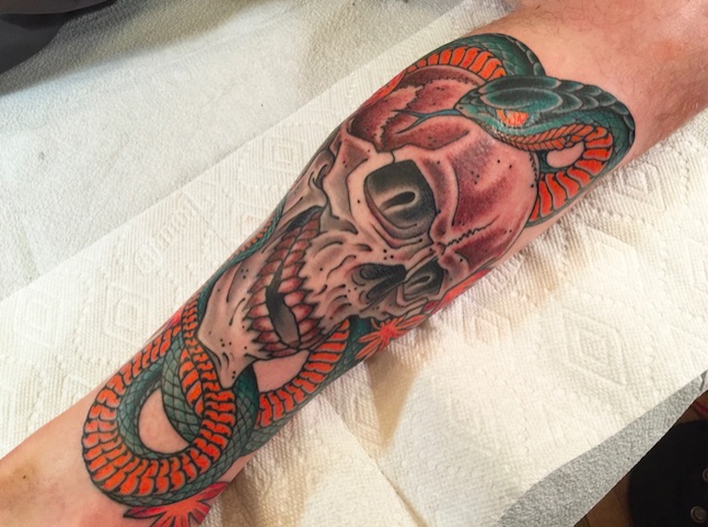 Tattoo by Chris O'Donnell 2016