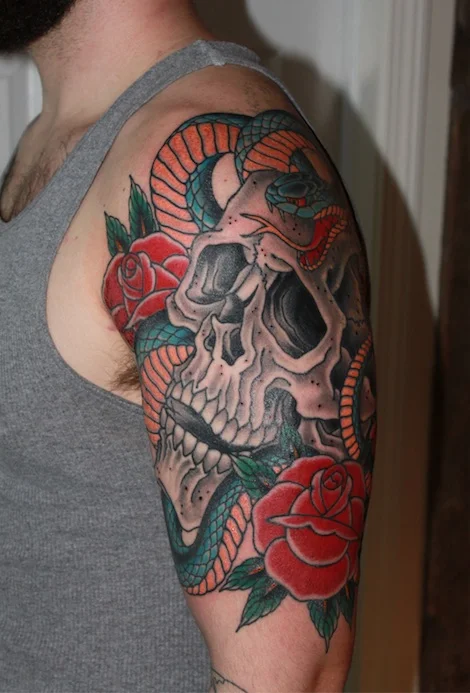 Tattoo by Chris O'Donnell circa 2016