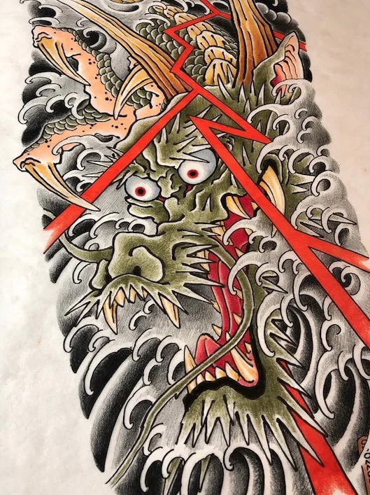 Tattoo drawing by Chris O’Donnell 2019