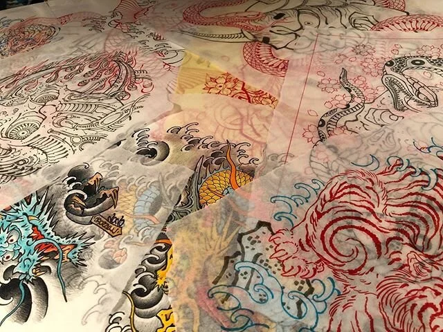 New drawings up at the Big Cartel store!! LInk in bio. Thank you!  #chrisodonnelltattoo