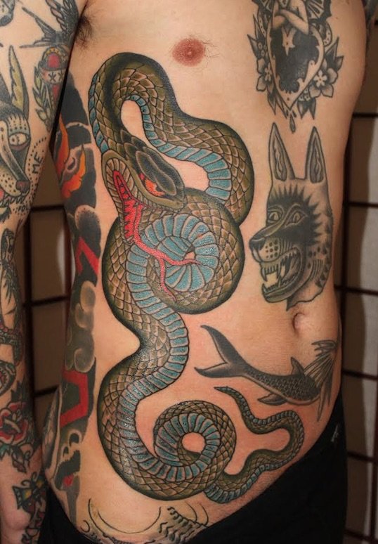 Gucci Snake tattoo by Roy Tsour  Post 29785