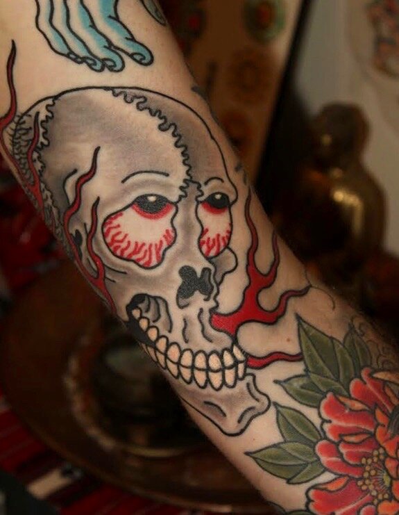 Steven Art  Il teschio  skull tattoo cimitero cimitery  dead ghost dermalizepro inkream  Facebook