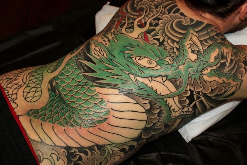 Dragon Back Piece — Blog — Chris O'Donnell Tattoo