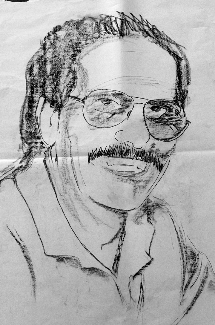 Initial sketch for Father of the Year