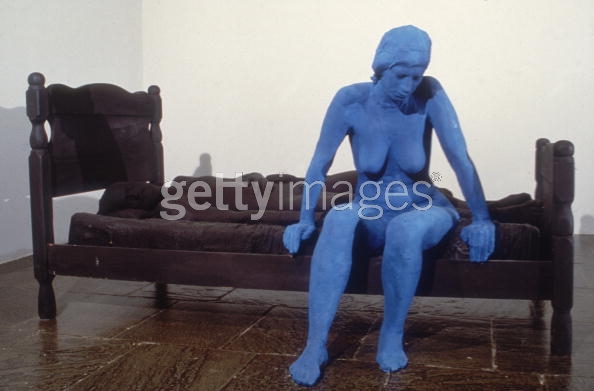 George Segal "Blue Nude"