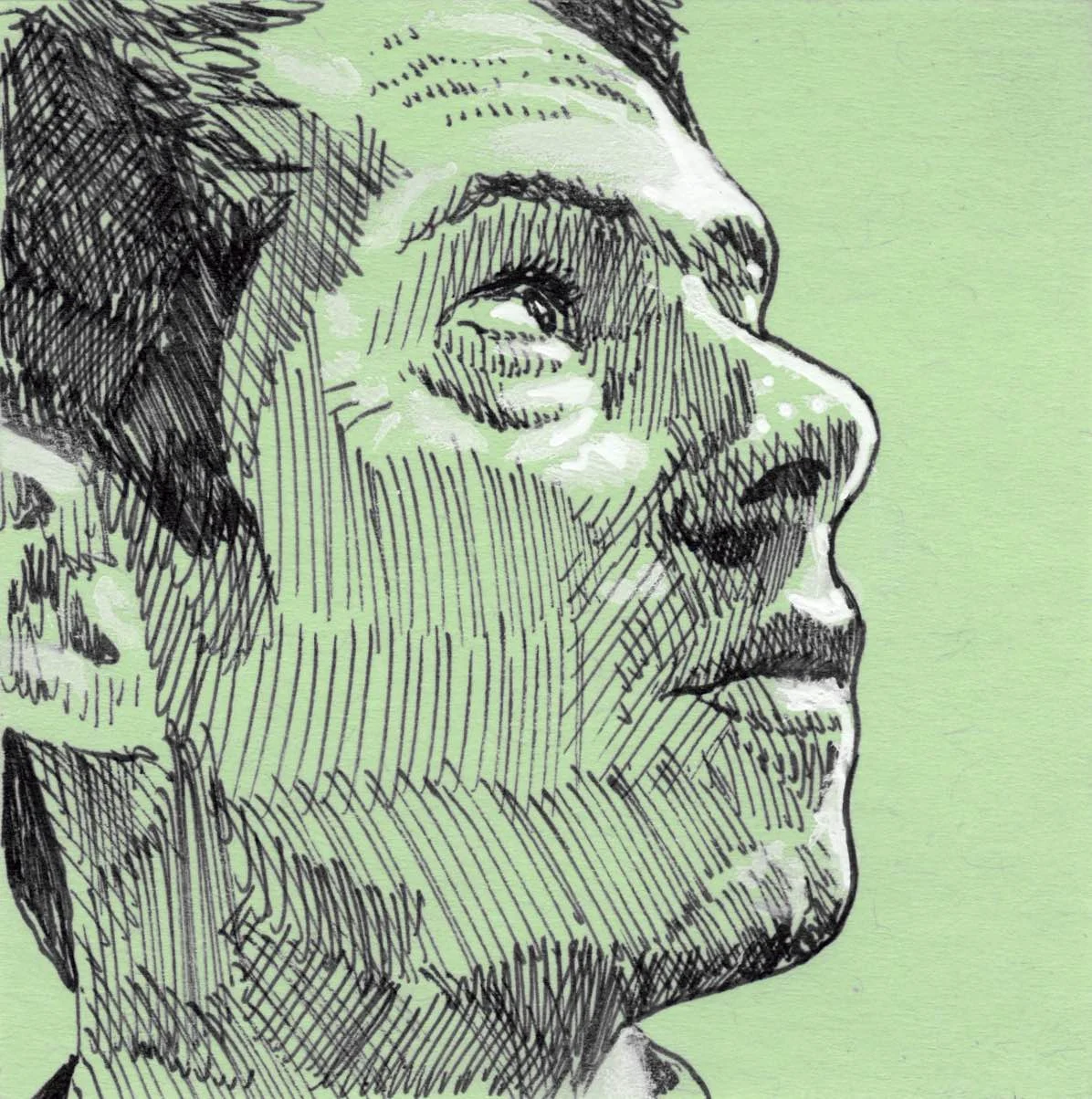 Nigel Warren sketch headshot