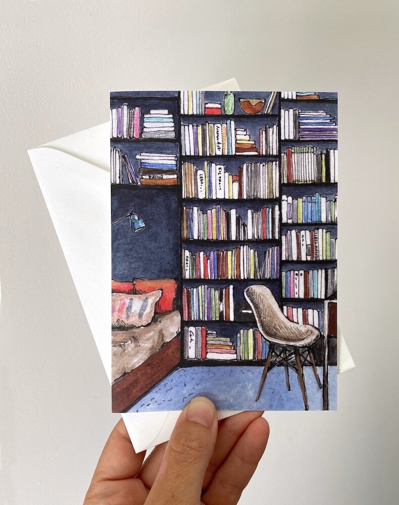 Our Library Notecard